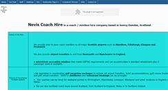 Desktop Screenshot of neviscoach.co.uk